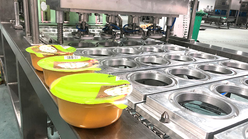 Bowl Filling Sealing Machine